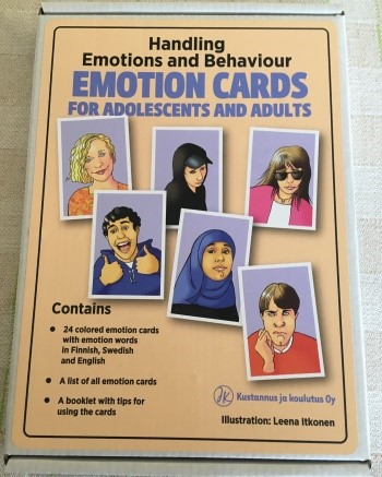 Emotion cards for adolescents and adults
