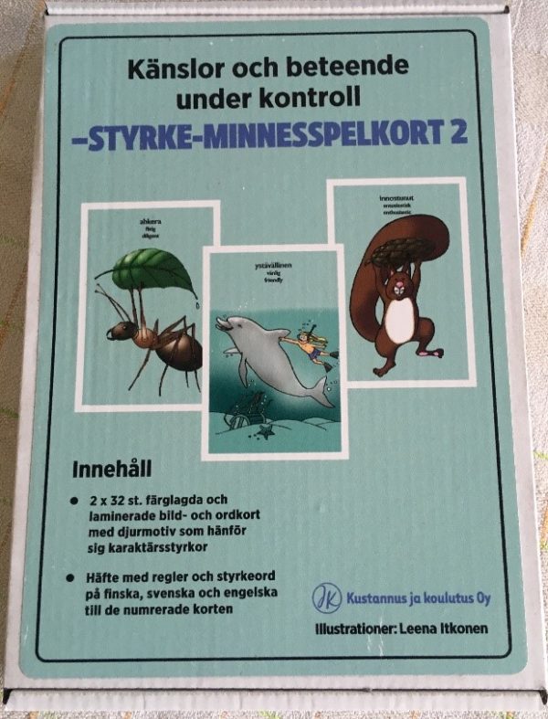 Styrke-minnespelkort 2