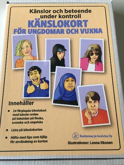 Känslokort för ungdomar och vuxna